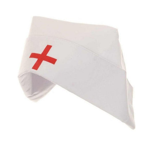 Red Cross Old-Fashioned Nurse Hat
