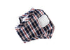 Exhale Valve Respiratory Cotton Plaid Mask