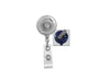 Translucent Alligator Swivel Clip Badge