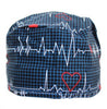 Heart Beat Surgical Scrub Cap