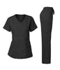 Stretch and Soft Y-Neck Medical Scrub Set