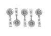 Translucent Alligator Swivel Clip Badge