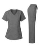 Stretch and Soft Y-Neck Medical Scrub Set