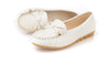 Shallow Slip Leather Nurse Shoes