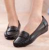 Genuine Leather Work Nurse Flat Shoes