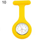 Silicone Tunic Quartz Movement Nurse Watch 